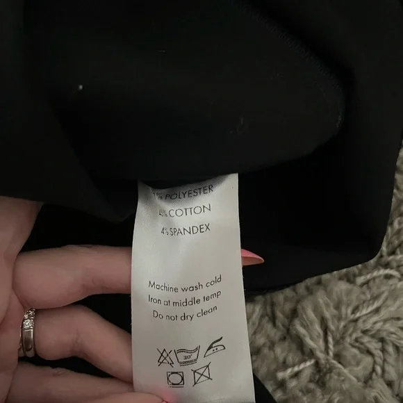 NWT Lichi Black Square Neck Midi Dress, S - Picture 7 of 10